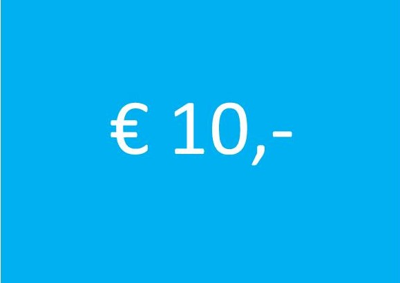 donatiebutton website 10 euro