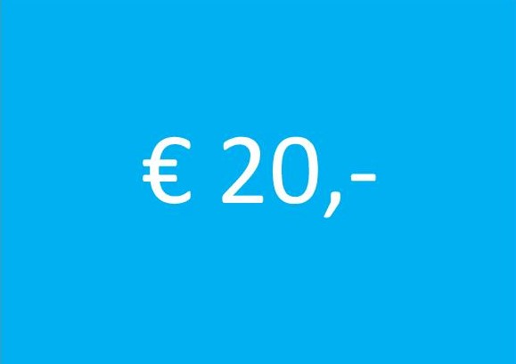 donatiebutton website 20 euro