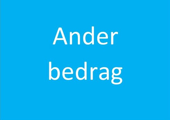 donatiebutton website ander bedrag