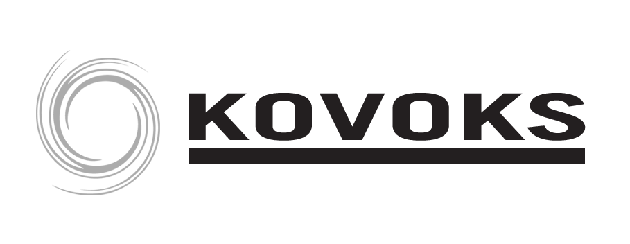 logo kovoks zwart