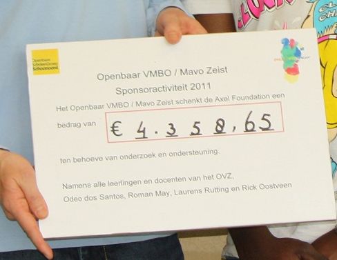 schoonoord 2011 cheque