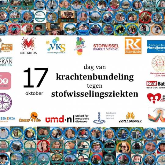 17 oktober 2021, dag van krachtenbundeling tegen stofwisselingsziekten